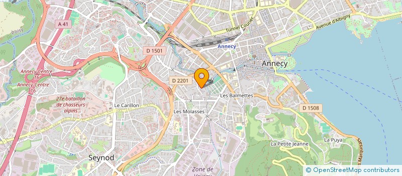 localisation de l'entreprise 942 105 560   ANNECY