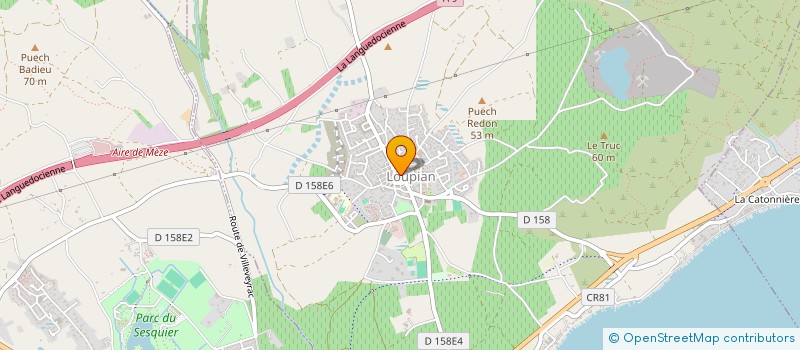 localisation de l'entreprise 942 128 570   LOUPIAN