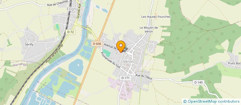 localisation de l'entreprise 942 148 065   VERON