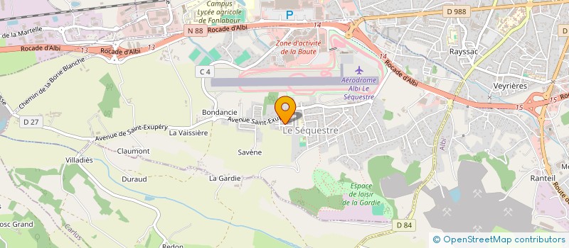 localisation de l'entreprise 942 216 482   LE SEQUESTRE