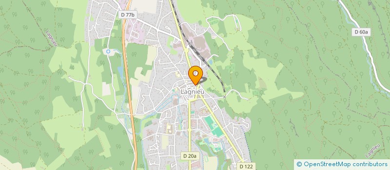 localisation de l'entreprise 942 229 717   LAGNIEU