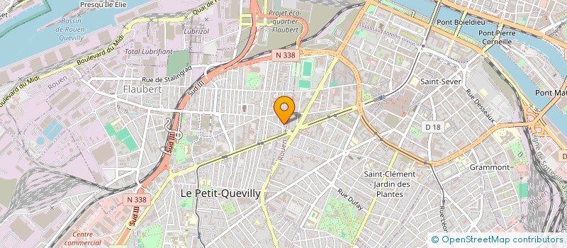 localisation de l'entreprise 942 254 301   LE PETIT-QUEVILLY