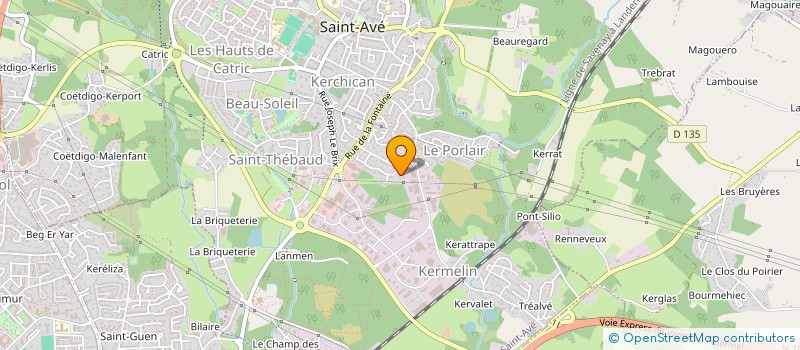 localisation de l'entreprise 942 261 660   SAINT-AVE