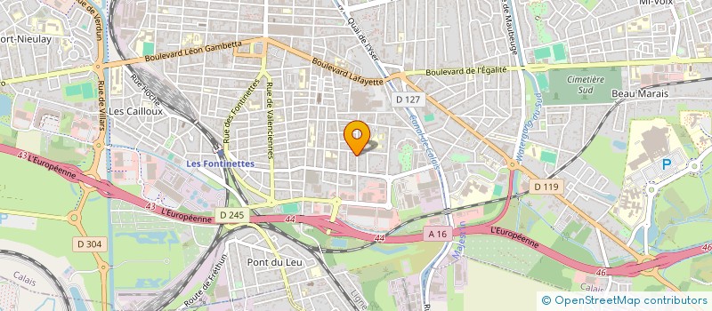 localisation de l'entreprise 942 293 689   CALAIS