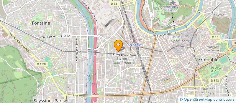 localisation de l'entreprise 942 317 488   GRENOBLE