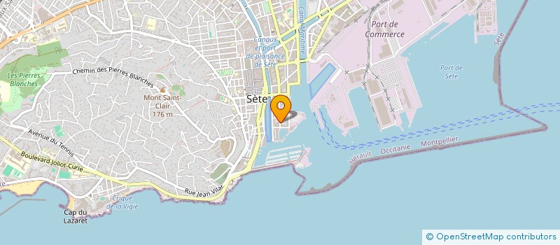 localisation de l'entreprise 942 352 147   SETE