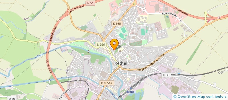 localisation de l'entreprise 942 355 959   RETHEL