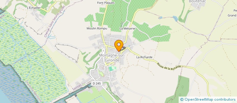 localisation de l'entreprise 942 374 711   MORTAGNE-SUR-GIRONDE