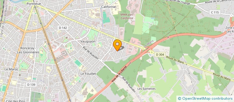 localisation de l'entreprise 942 457 953   LE MANS