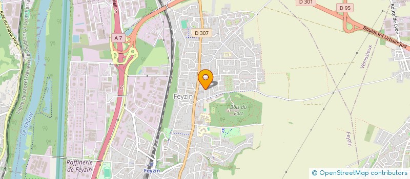 localisation de l'entreprise 942 458 712   FEYZIN