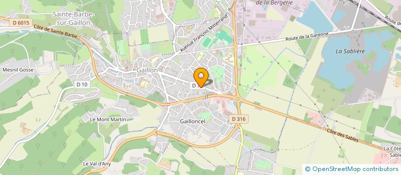 localisation de l'entreprise 942 466 855  à GAILLON