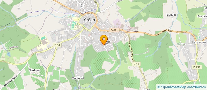 localisation de l'entreprise 942 475 286   CREON