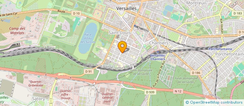 localisation de l'entreprise 942 494 196   VERSAILLES