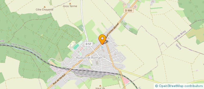 localisation de l'entreprise 942 496 803   AUDUN-LE-ROMAN