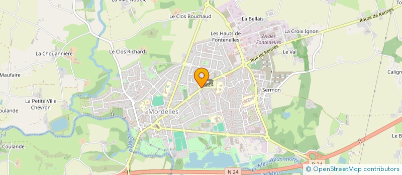 localisation de l'entreprise 942 530 700   MORDELLES