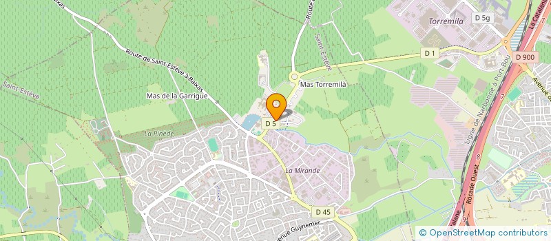 localisation de l'entreprise 942 538 141   SAINT-ESTEVE