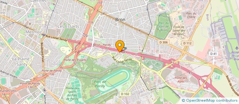 localisation de l'entreprise 942 555 665   BRON