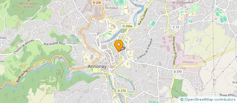 localisation de l'entreprise 942 567 488   ANNONAY