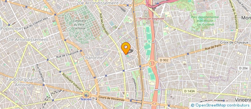 localisation de l'entreprise 942 596 917   PARIS