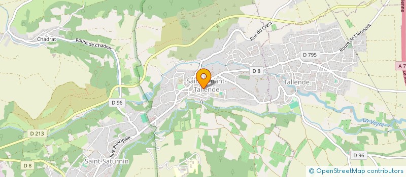 localisation de l'entreprise 942 600 248   SAINT-AMANT-TALLENDE