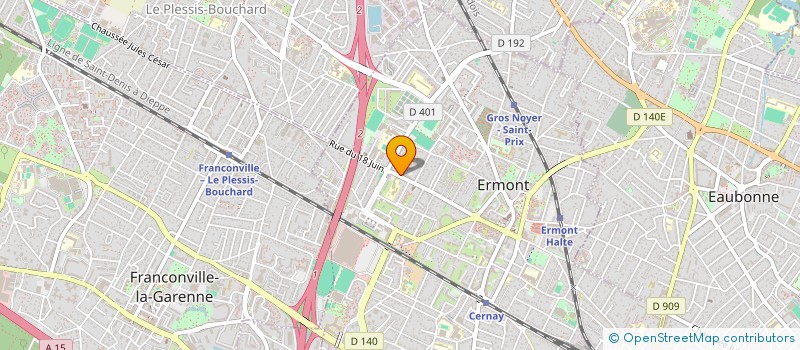 localisation de l'entreprise 942 746 033  à ERMONT