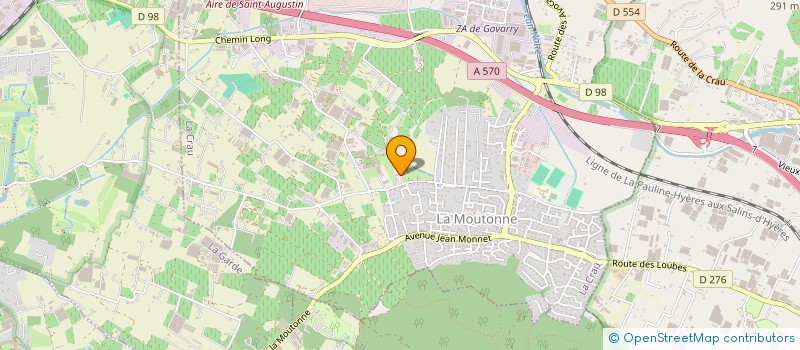 localisation de l'entreprise 942 748 070   LA CRAU