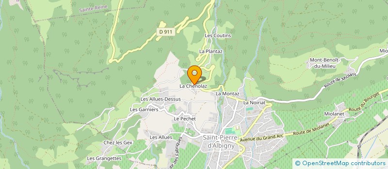 localisation de l'entreprise 942 774 381   SAINT-PIERRE-D'ALBIGNY