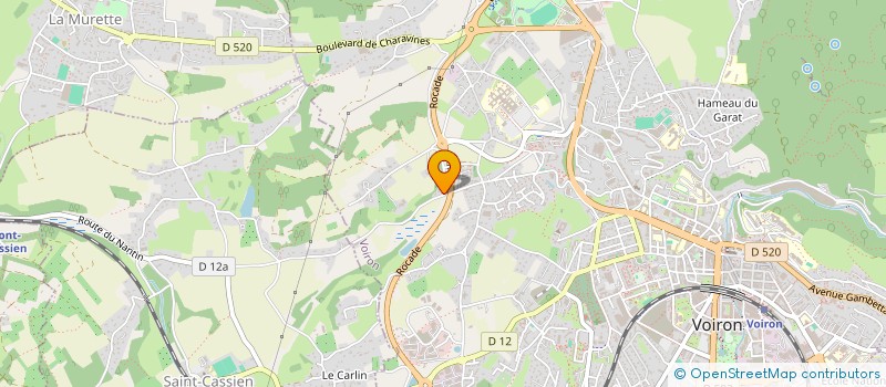 localisation de l'entreprise 942 872 946   VOIRON