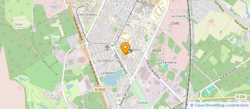 localisation de l'entreprise 942 959 024   ORLEANS