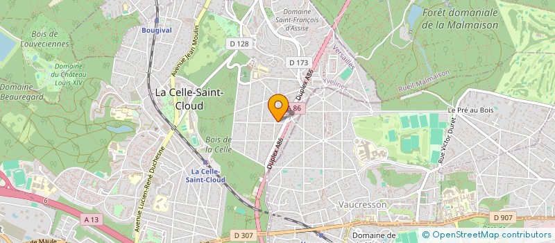 localisation de l'entreprise 942 AM  LA CELLE-SAINT-CLOUD