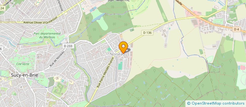 localisation de l'entreprise 943 080 267   NOISEAU