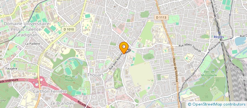 localisation de l'entreprise 943 139 451   TALENCE