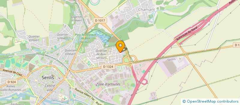 localisation de l'entreprise 943 140 798   SENLIS