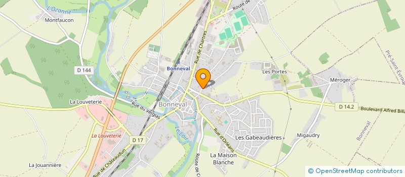 localisation de l'entreprise 943 141 978   BONNEVAL