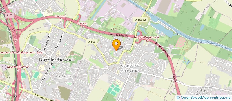 localisation de l'entreprise 943 142 489   COURCELLES-LES-LENS