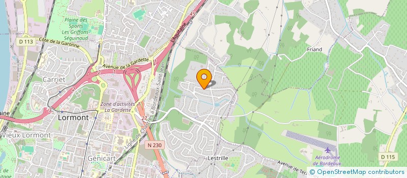 localisation de l'entreprise 943 207 936   LORMONT