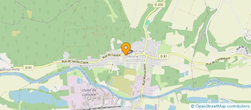 localisation de l'entreprise 943 235 523   BERNEUIL-SUR-AISNE