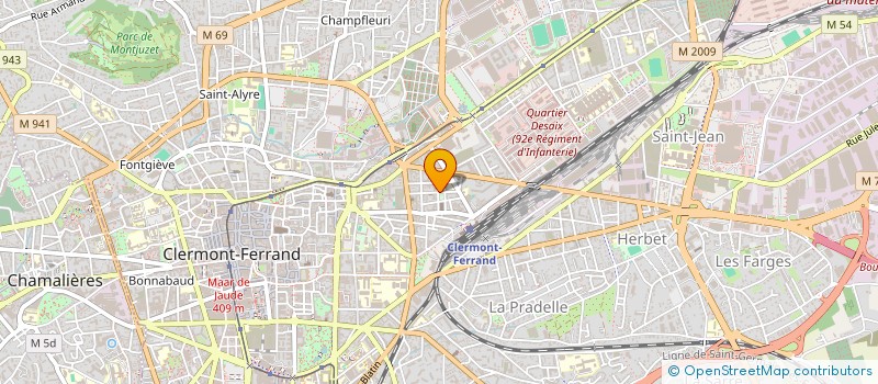 localisation de l'entreprise 943 289 041   CLERMONT-FERRAND