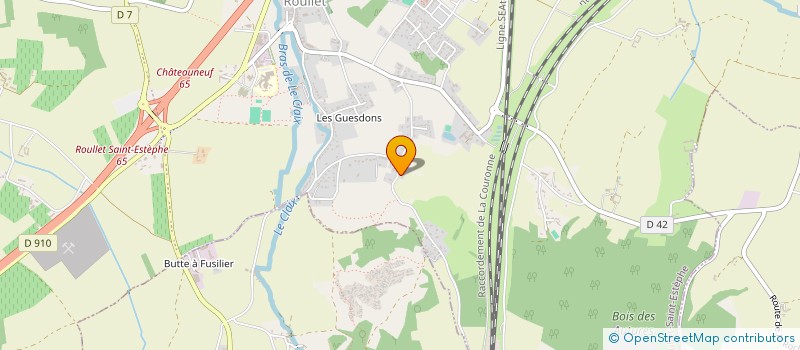 localisation de l'entreprise 943 476 804   ROULLET-SAINT-ESTEPHE