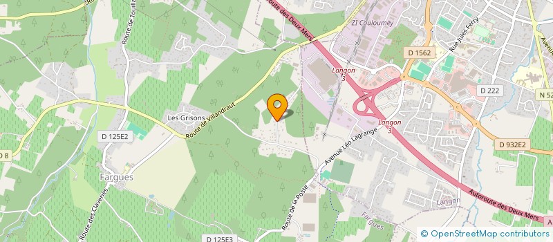 localisation de l'entreprise 943 493 528   LANGON