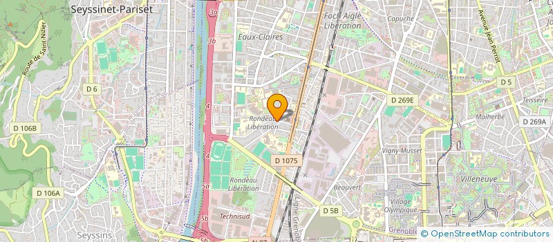 localisation de l'entreprise 943 501 965   GRENOBLE