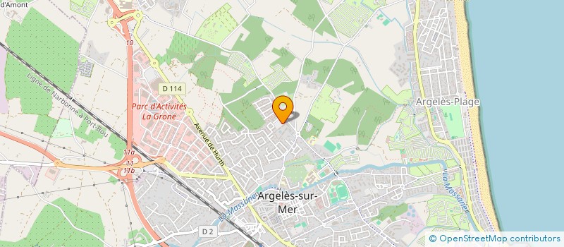 localisation de l'entreprise 943 543 207   ARGELES-SUR-MER