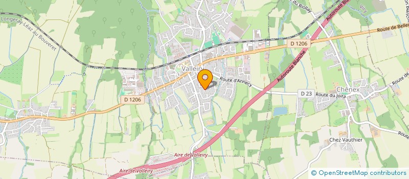 localisation de l'entreprise 943 697 581   VALLEIRY