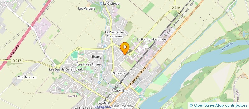 localisation de l'entreprise 943 746 982   BEAUGENCY