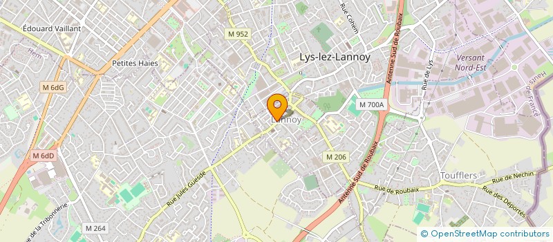 localisation de l'entreprise 943 816 173   LANNOY