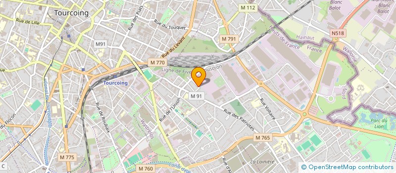 localisation de l'entreprise 943 839 357   WATTRELOS