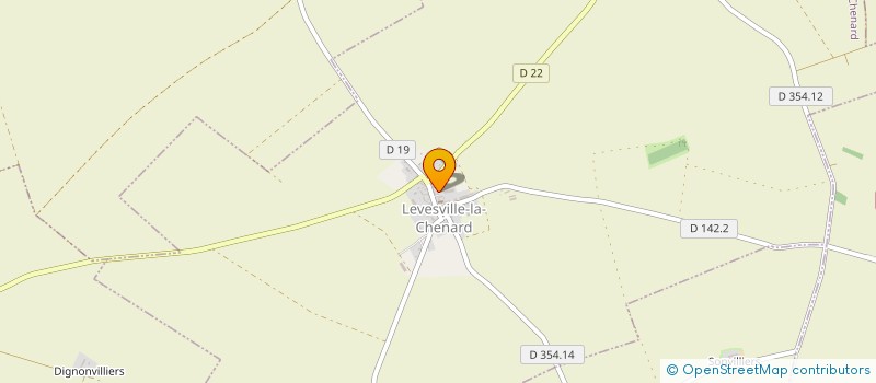 localisation de l'entreprise 943 913 616 à LEVESVILLE-LA-CHENARD