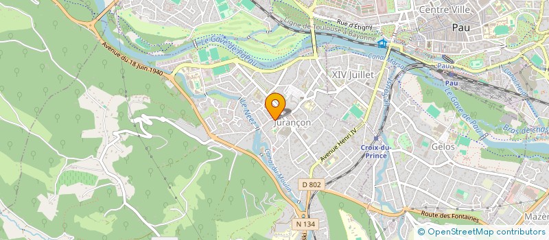 localisation de l'entreprise 943 989 053   JURANCON