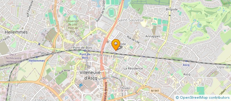 localisation de l'entreprise 944 054 865   VILLENEUVE-D'ASCQ