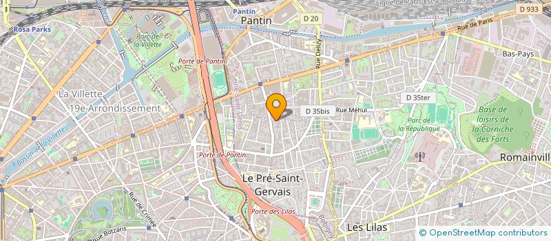 localisation de l'entreprise 944 076 546  à LE PRE-SAINT-GERVAIS
